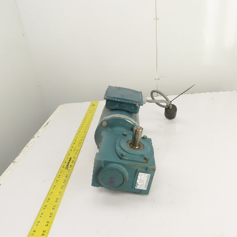 Dodge Tigear 60:1 Ratio 1/2HP Left Hand Gear Motor 230/460V 28.75RPM 767 Torq.