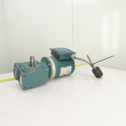 Dodge Tigear 60:1 Ratio 1/2HP Left Hand Gear Motor 230/460V 28.75RPM 767 Torq.