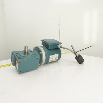 Dodge Tigear 60:1 Ratio 1/2HP Left Hand Gear Motor 230/460V 28.75RPM 767 Torq.
