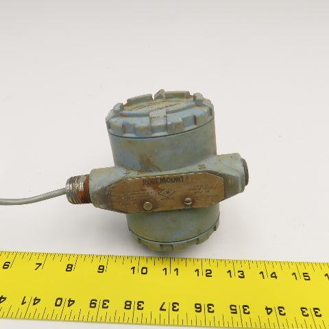 Rosemount TG3A2B21AB4E5A0215 10.5-55VDC 800PSI Pressure Transmitter