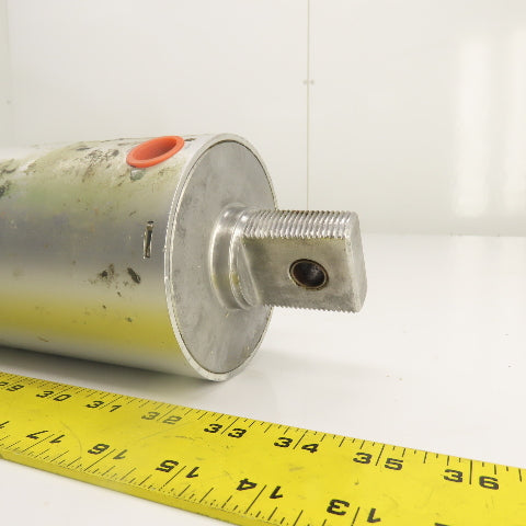 ARO 0340-1009-080 Double Acting Round Air Cylinder 8" Stroke 4" Bore 1" Rod