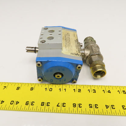 Tyco Pneumatic Valve Actuator 1/2" BSPP Female Stainless Steel Ball Valve