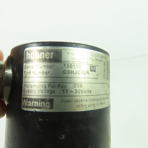 Hohner CSHJC80R Rotary Encoder 11-30VDC