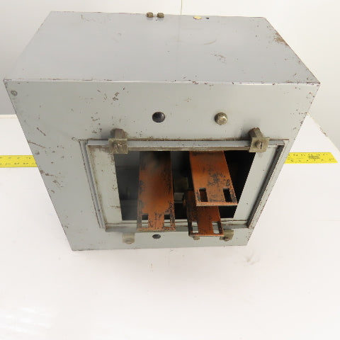 Westinghouse 368D 806G01 400A Bus Duct Tap Box 600V 3PH 3W 60HZ