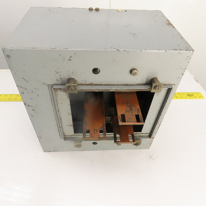 Westinghouse 368D 806G01 400A Bus Duct Tap Box 600V 3PH 3W 60HZ