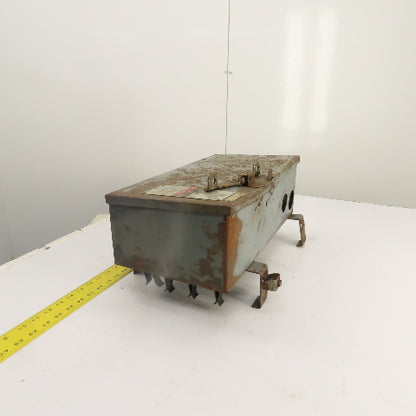 Westinghouse 653D647G04 60A 480VAC De-Ion Fusible Bus Plug Switch 3PH 30HP