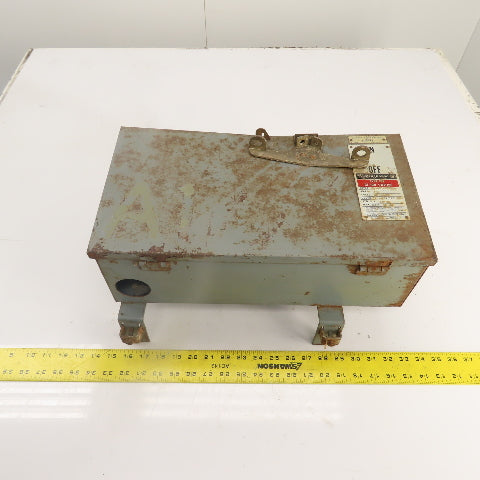 Westinghouse 653D647G04 60A 480VAC De-Ion Fusible Bus Plug Switch 3PH 30HP
