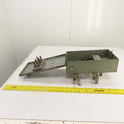 Federal Pacific CFP 332 30A 240VAC Cover Operated Fusible Bus Plug Switch 3P
