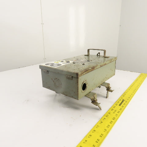 Federal Pacific CFP 332 30A 240VAC Cover Operated Fusible Bus Plug Switch 3P