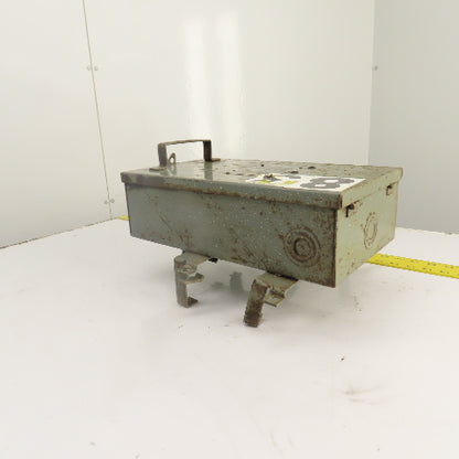Federal Pacific CFP 332 30A 240VAC Cover Operated Fusible Bus Plug Switch 3P