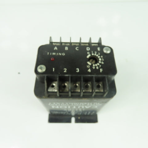 Kanson ISSC Electronics 1013-1-J-2-B .5-50.0 Sec Off Delay Timer 115V