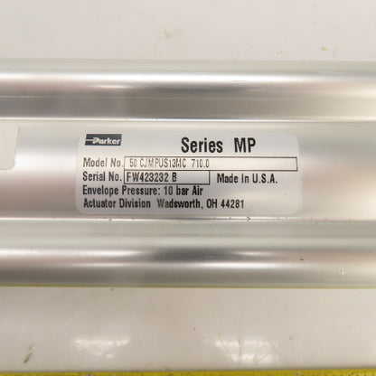 Parker 50 CJMPUS13MC710.0 Double Acting Air Cylinder 50mm Bore 710mm Stroke