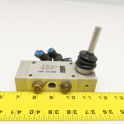 Airtec HR 14 520 5/2 Position Pneumatic Manual Spool Valve G1/4