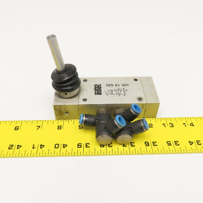 Airtec HR 14 520 5/2 Position Pneumatic Manual Spool Valve G1/4