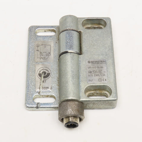 Bernstein SHS-A1Z-SA-BG 230V Safety Hinge Gate Guard Switch 180°