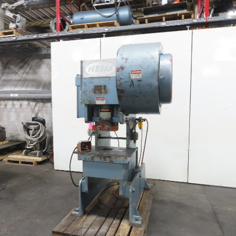 Heim 30BIF 30 Ton Mechanical Punch Press 3HP 480V 3Ph 2" stroke