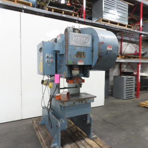 Heim 30BIF 30 Ton Mechanical Punch Press 3HP 480V 3Ph 2" stroke