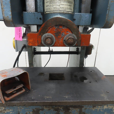 Heim 30BIF 30 Ton Mechanical Punch Press 3HP 480V 3Ph 2" stroke