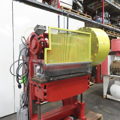 Rousselle 4-W 40 Ton Double Crank Gap Punch Press 3HP 37" x 16-1/2" Bed 220/440V