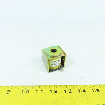 GE Zenith K-2192 Rev C ZBTSH Bypass Interlock Solenoid Coil 1600-3000A 24V DC