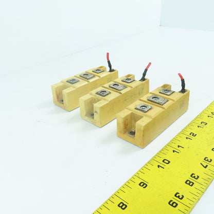 Semikron SKKH 132/16E Semipack Thyristor / Diode Module 130A 1.6kV Lot Of 3