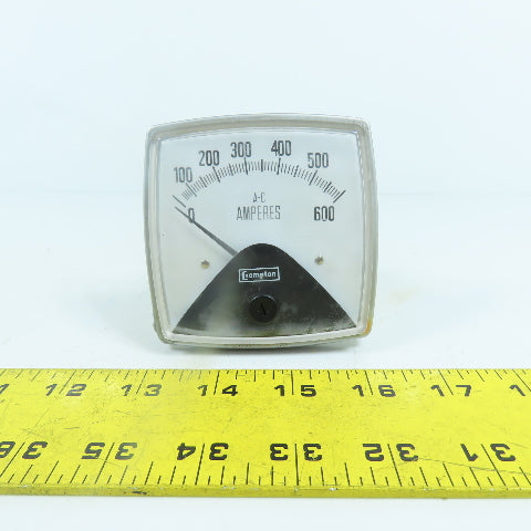Crompton 016-02AA-LSSJ-C6-S2-MG PS-4210W Panel Mount AC Amperes Gauge 0-600