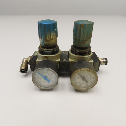 Festo LRB-D-7-MINI Inline Compressed Air Pressure Regulator Set G1/8