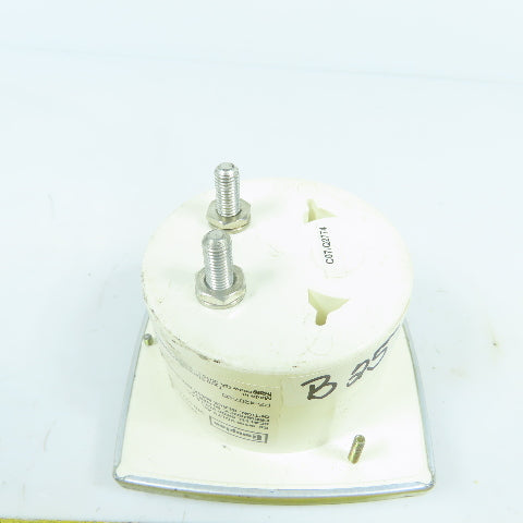 Crompton 016-02VA-PZS-C6-S2 PS-4207-03 Panel Mount AC Amperes Gauge 0-600