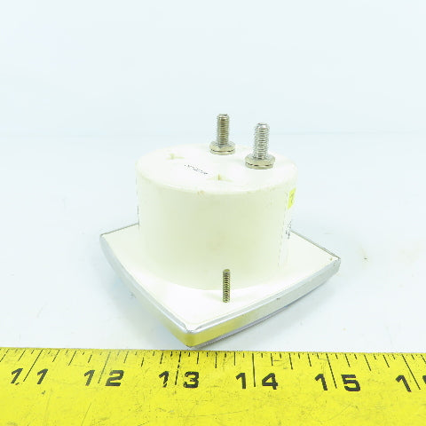 Crompton 016-02VA-PZS-C6-S2 PS-4207-03 Panel Mount AC Amperes Gauge 0-600