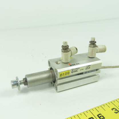 SMC MKB16-20R Double Acting Pneumatic Cylinder 1.0MPa 1" Stroke 3/4" Bore