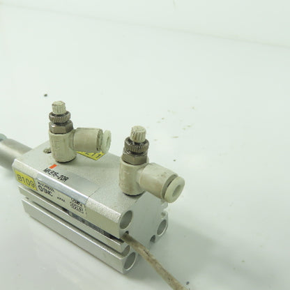 SMC MKB16-20R Double Acting Pneumatic Cylinder 1.0MPa 1" Stroke 3/4" Bore
