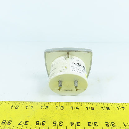 Crompton 016-02AA-LSSC-C6-S2 PS-4205 Panel Mount AC Amperes Gauge 0-400