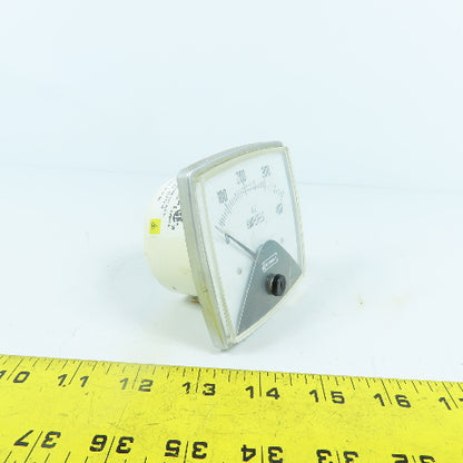 Crompton 016-02AA-LSSC-C6-S2 PS-4205 Panel Mount AC Amperes Gauge 0-400