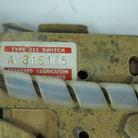 C.P. Clare Type 211 A315185 Relay Switch 12-Pin
