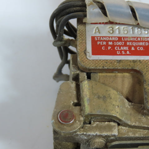 C.P. Clare Type 211 A315185 Relay Switch 12-Pin