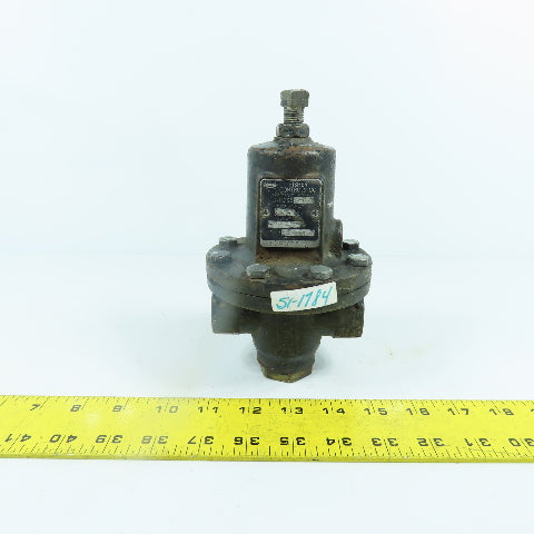 Fisher Type H Flow Control Regulator Valve 25-75PSI 1/2"