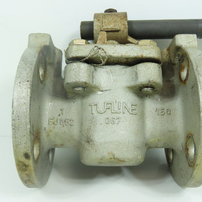 Tufline FJ952 1" Stainless CF8M Ball Valve Class 150
