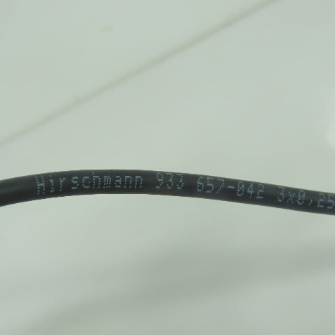 Hirschmann 933 657-042 Cordset Cable 3x0.25mm2 PVC 90°C