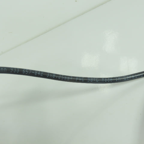 Hirschmann 933 657-042 Cordset Cable 3x0.25mm2 PVC 90°C