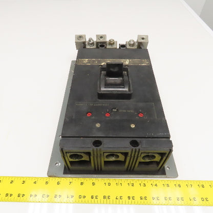 Westinghouse MAS600S (?) Style 2600D43G02 600A 600VAC 3 Pole Circuit Breaker