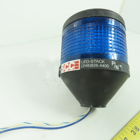 SCC 4003-BB-24 LED Light Stack Blue 24VDC