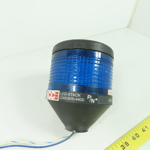 SCC 4003-BB-24 LED Light Stack Blue 24VDC
