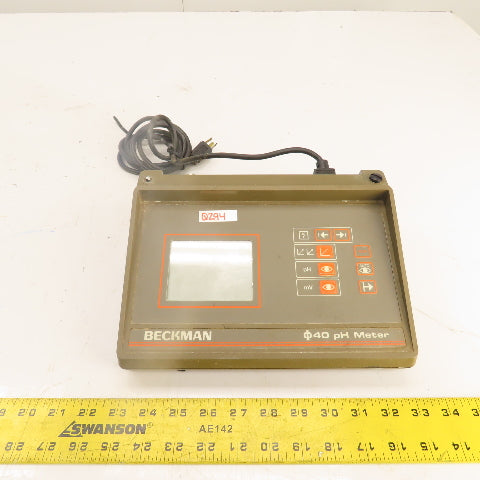 Beckman 40 pH Meter 95-250V AC 60Hz