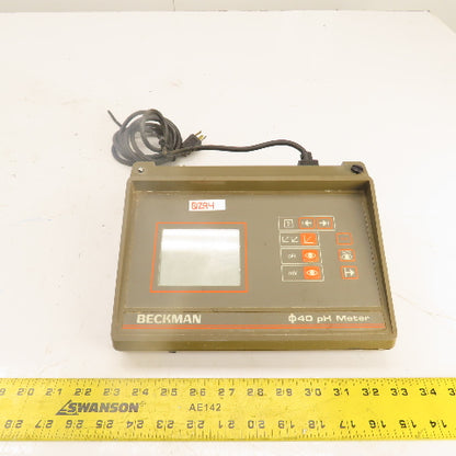 Beckman 40 pH Meter 95-250V AC 60Hz