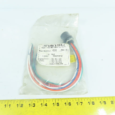 TPC 83340 Super-Trex Mini Quick Connect Cordset 12-Pole Female