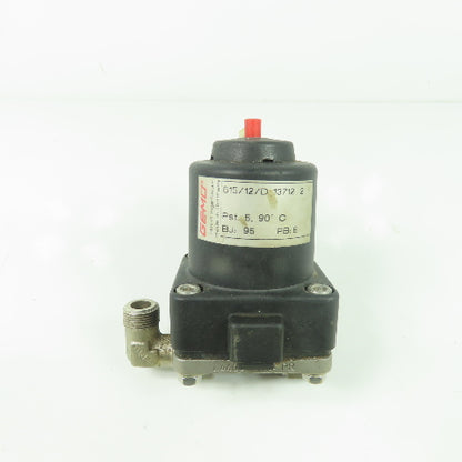 Gemu 615/12/D 13712-2 Pneumatic Diaphragm Valve 3/8" NPT