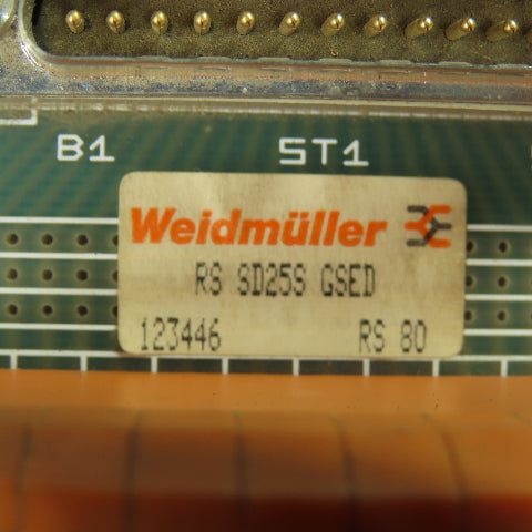 Weidmuller RS SD25S GSED Position Interface Module