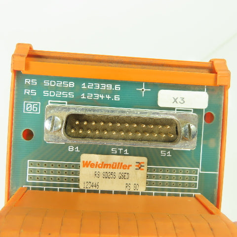Weidmuller RS SD25S GSED Position Interface Module