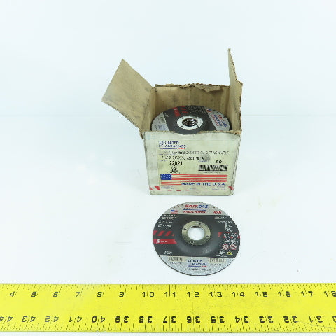 Sait A60S Type 27 Cut-Off Wheels 4-1/2" x .045" x 7/8" Arbor Lot Of 40