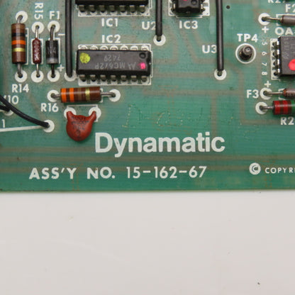 Dynamatic 15-162-67 Eddy Current Brake Offset Current Controller